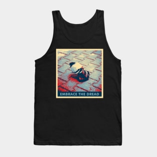 Embrace the dread. Retro pigeon Tank Top